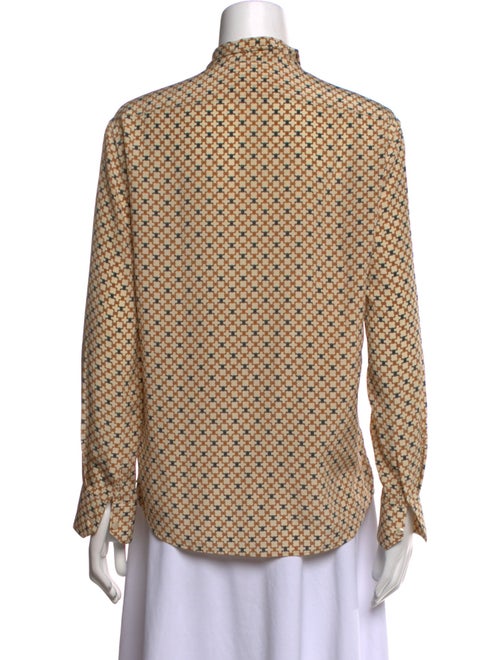 Celine Silk Printed Blouse