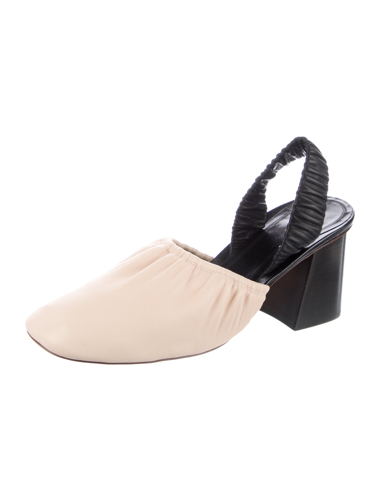 Celine Leather Slingback Pumps