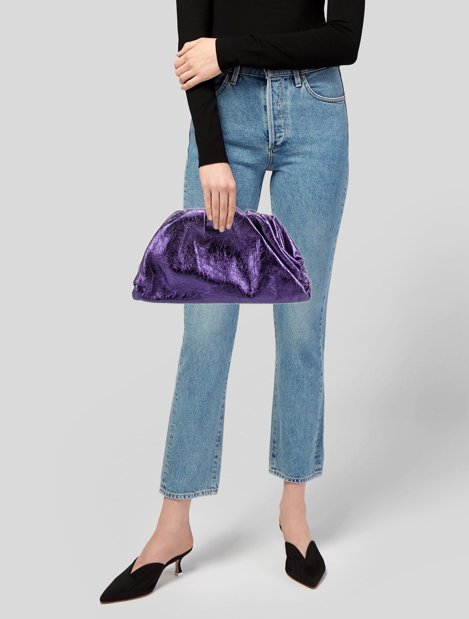 Bottega Veneta Leather The Pouch