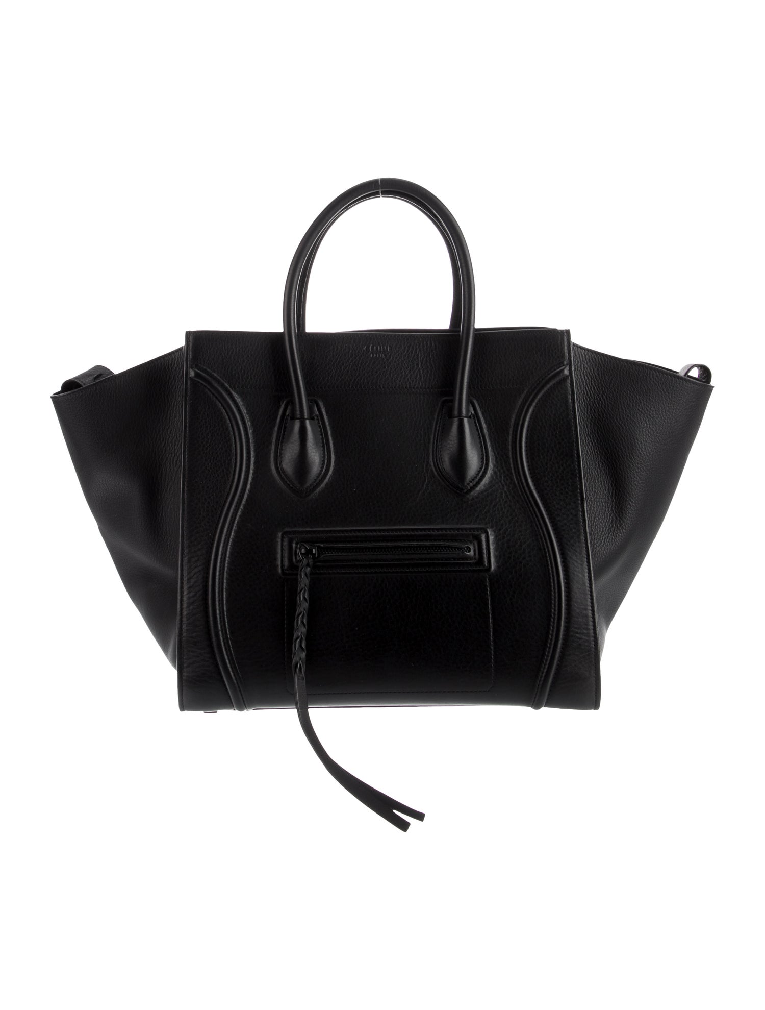 Celine Leather Luggage Phantom Medium