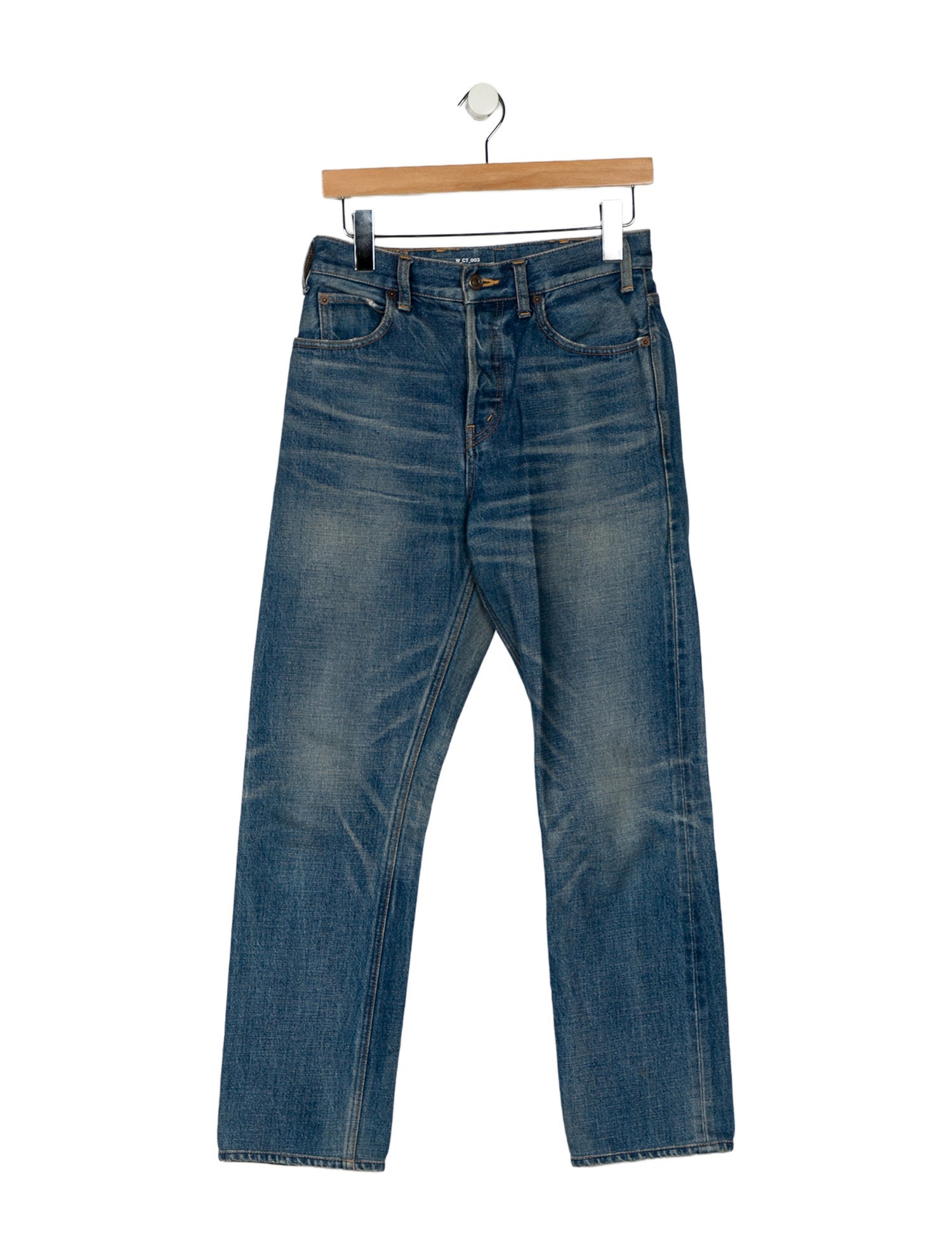 Celine High-Rise Straight Leg Jeans
