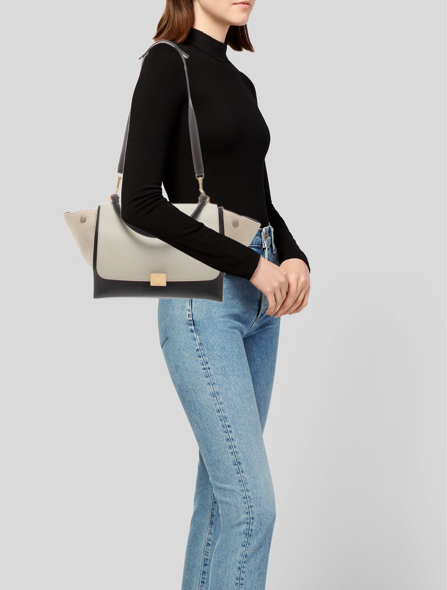 Celine Leather Trapeze Medium