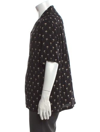 Celine Printed Three-Quarter Sleeve Shirt