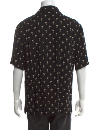 Celine Printed Three-Quarter Sleeve Shirt