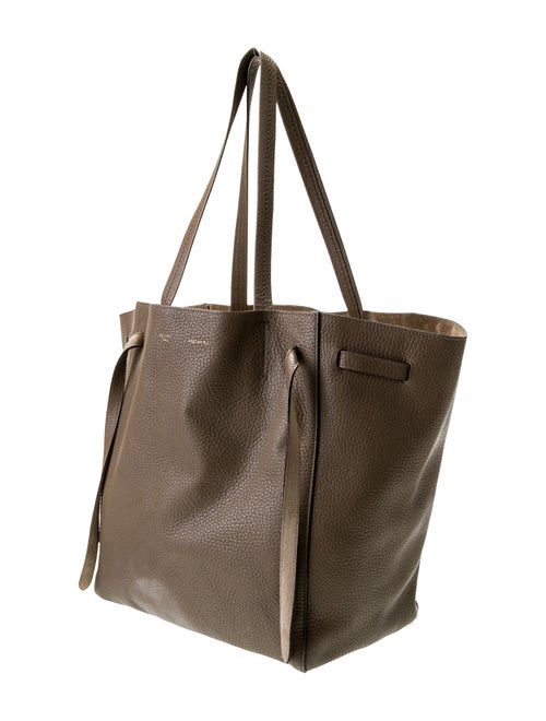 Celine Leather Cabas Phantom w/Belt Small