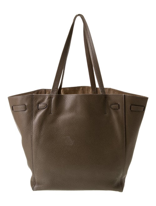 Celine Leather Cabas Phantom w/Belt Small