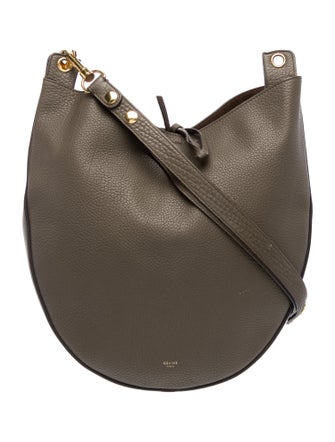 Celine Leather Trotteur Medium