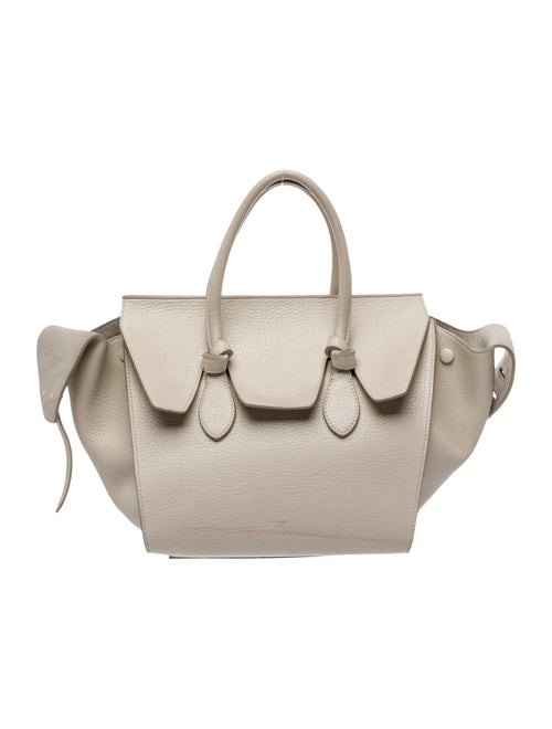 Celine Leather Tie Tote Large