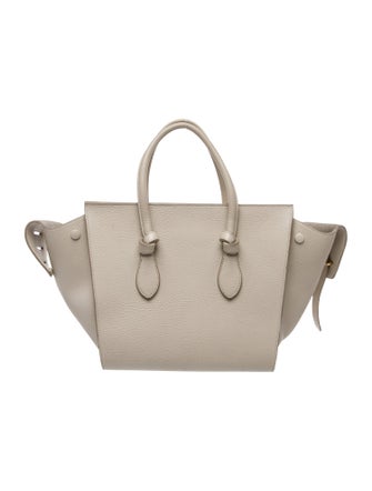 Celine Leather Tie Tote Large