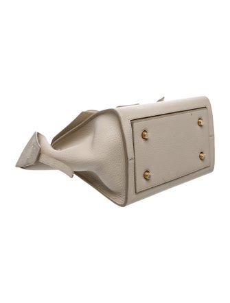 Celine Leather Tie Tote Large