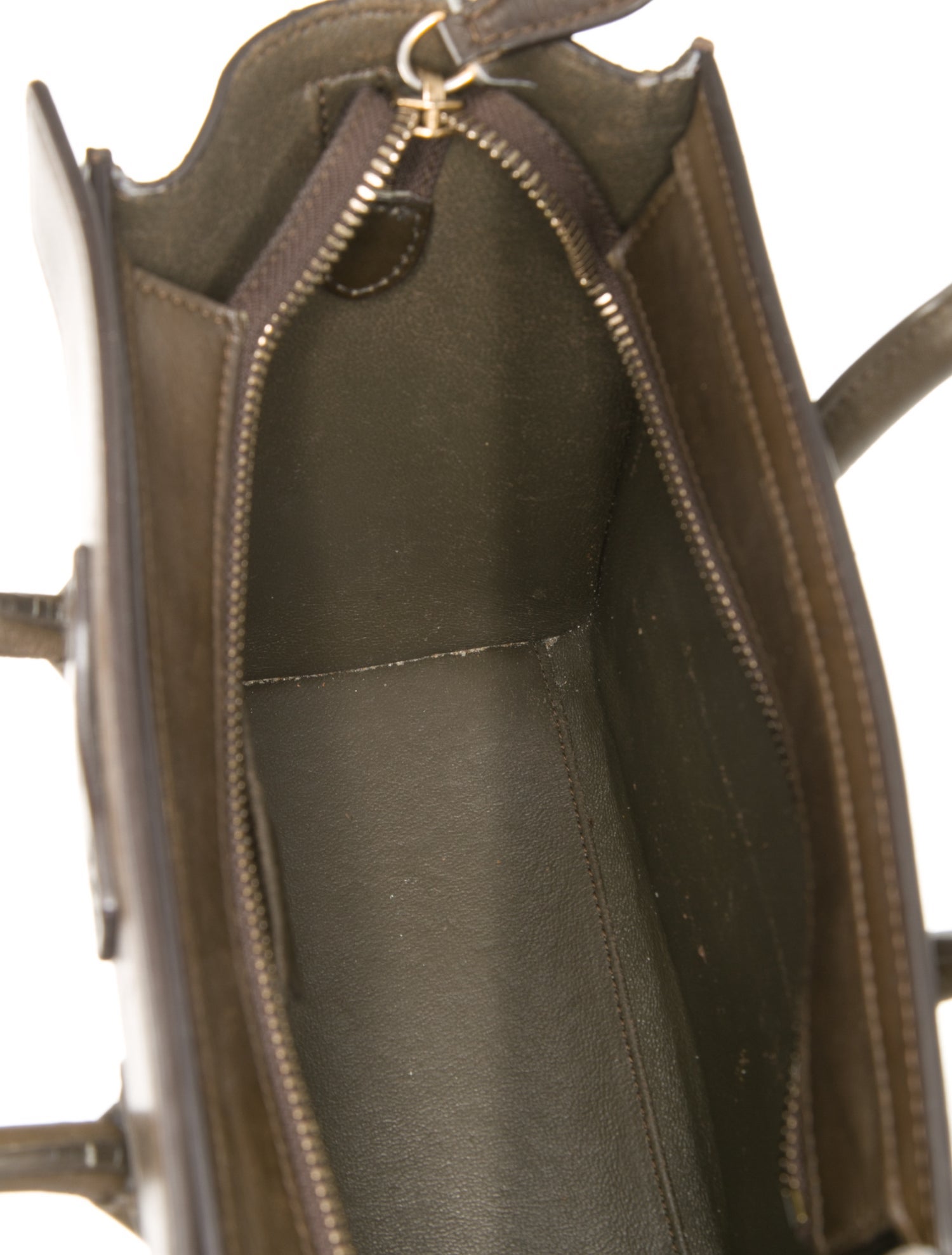 Celine Leather Luggage Nano