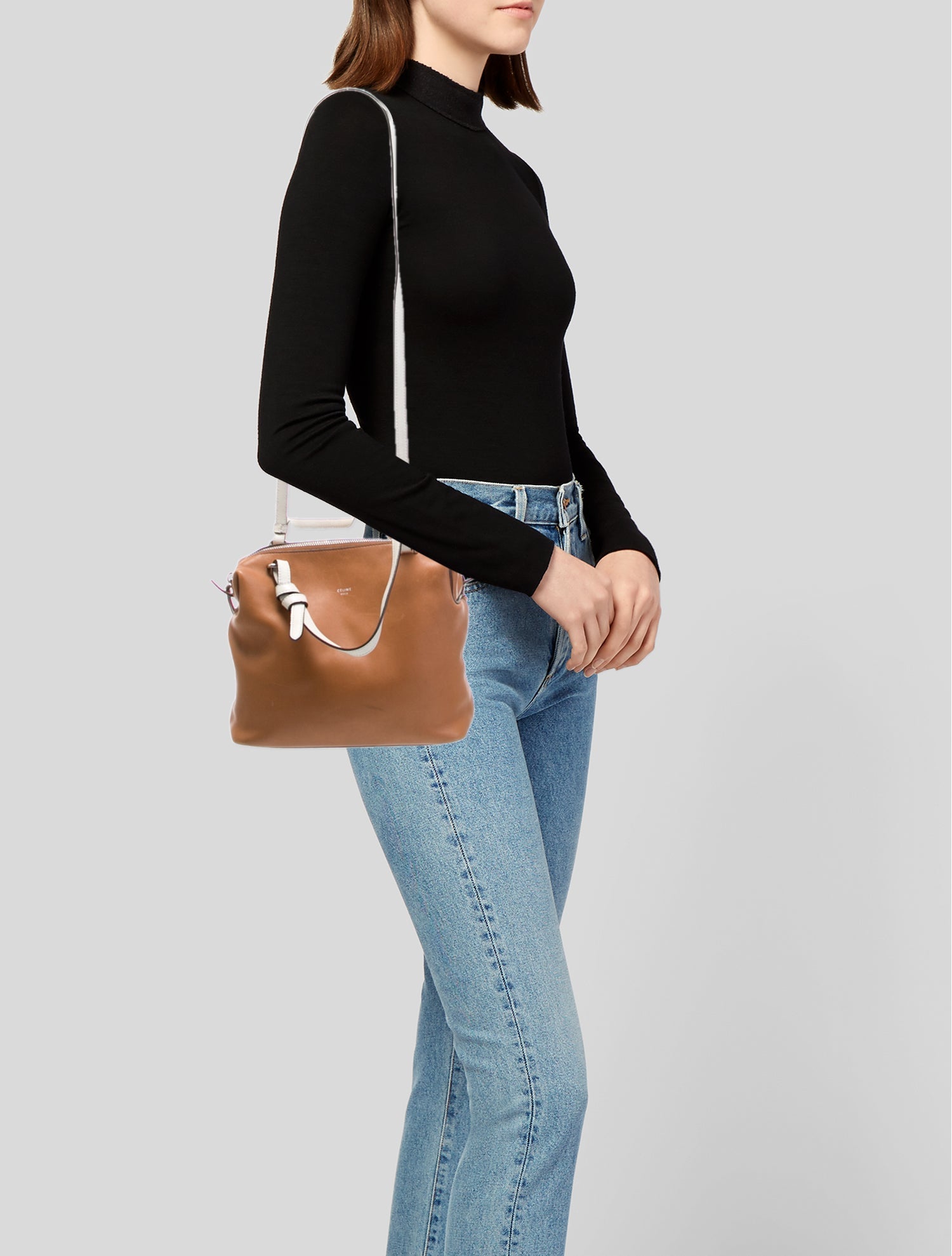 Celine Leather Soft Cube