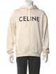 Celine Graphic Print Crew Neck Hoodie