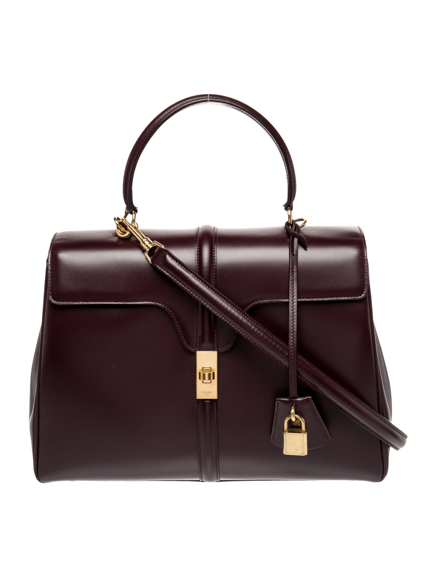 Celine Leather 16 Bag