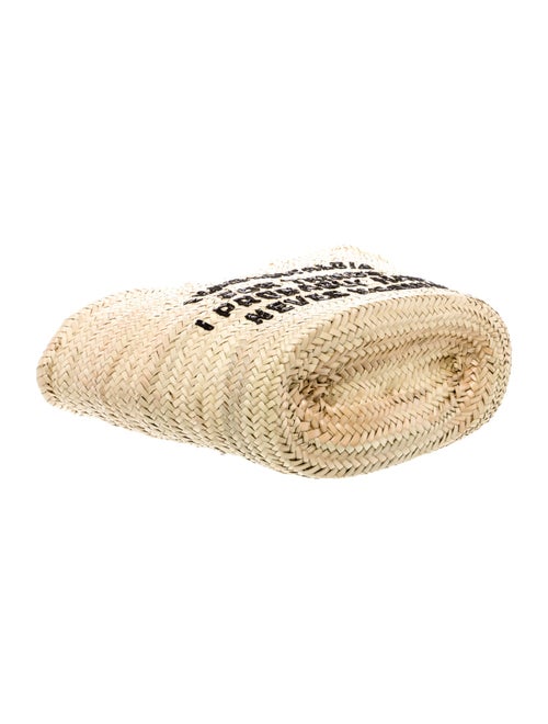 Celine Straw Tote Large