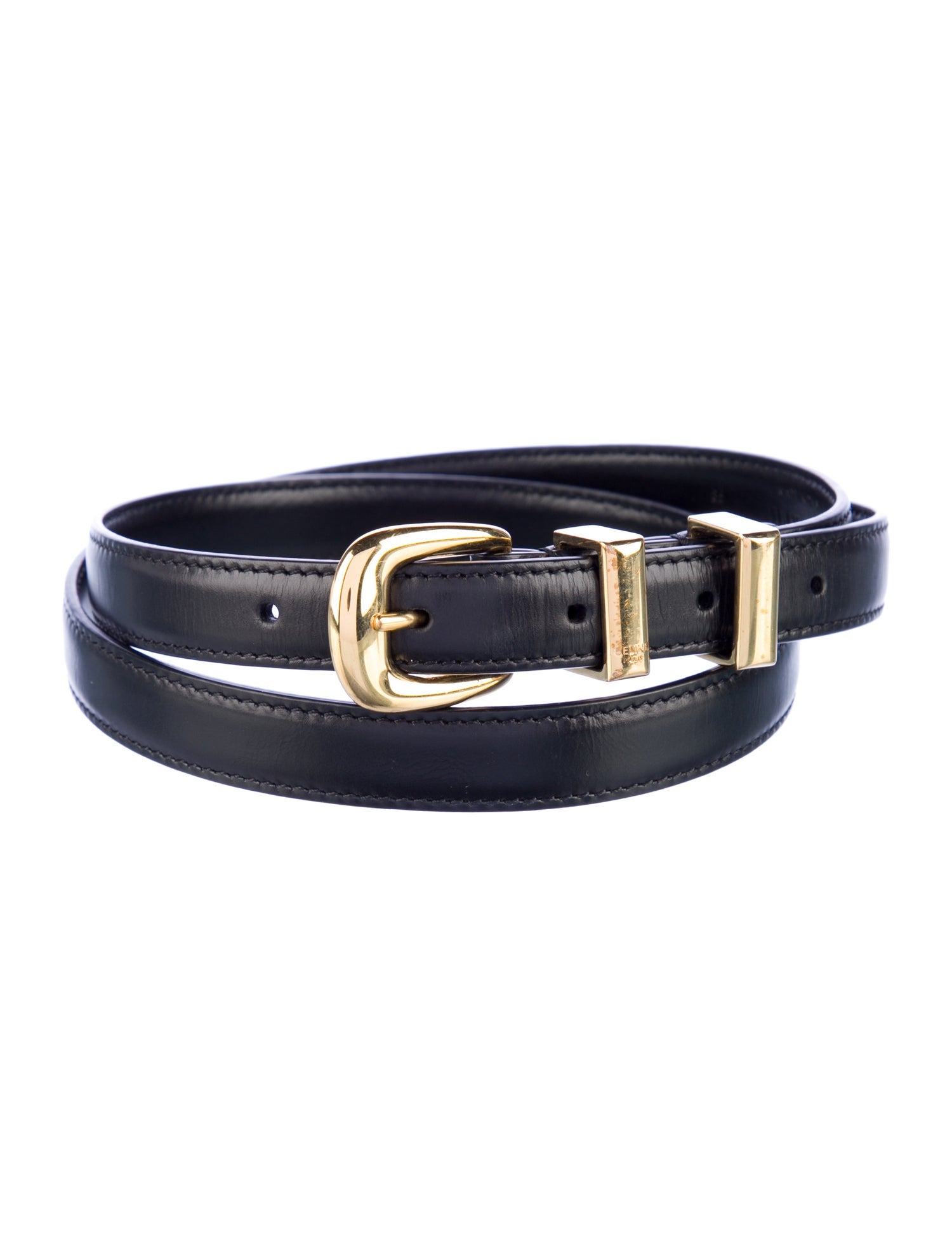 Celine Skinny Leather Belt Kit