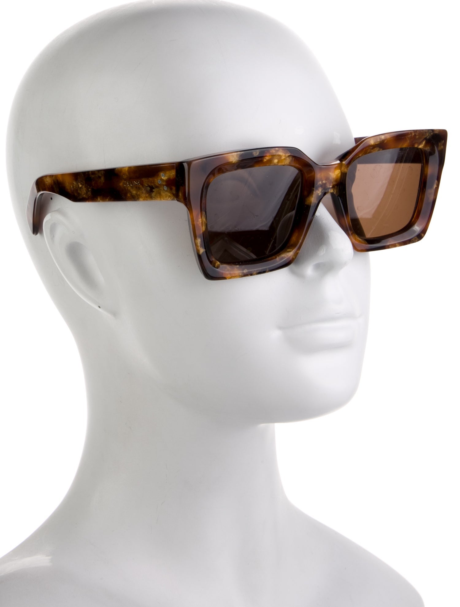 Celine Square Tinted Sunglasses