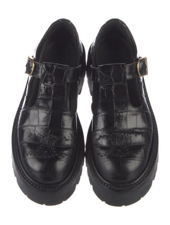 Celine 2022 Leather Mary Jane Flats