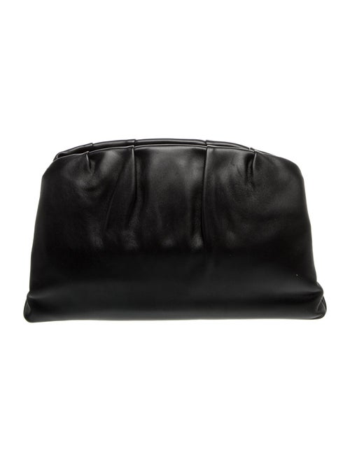 Celine Leather French Lock Clutch