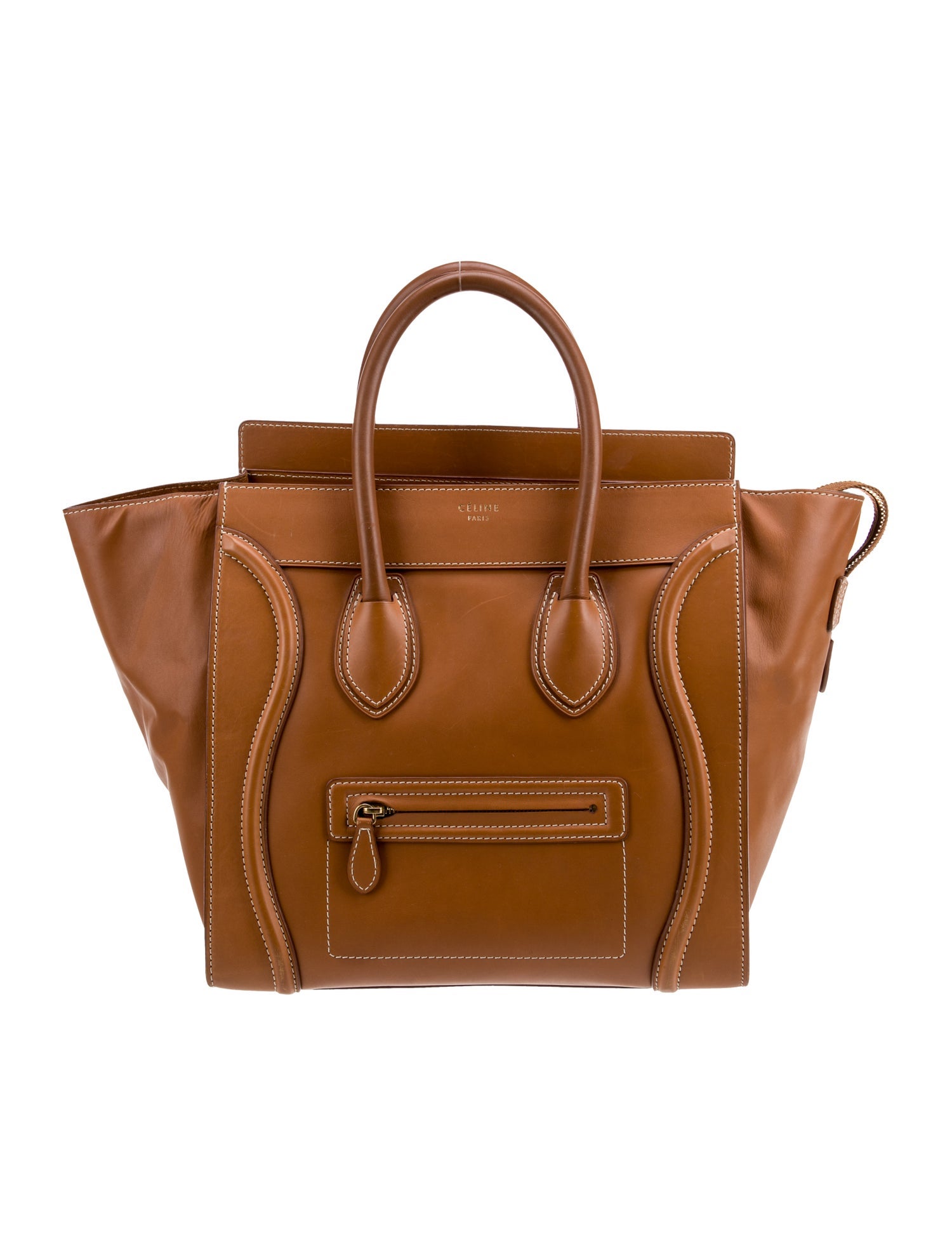 Celine Leather Luggage Mini