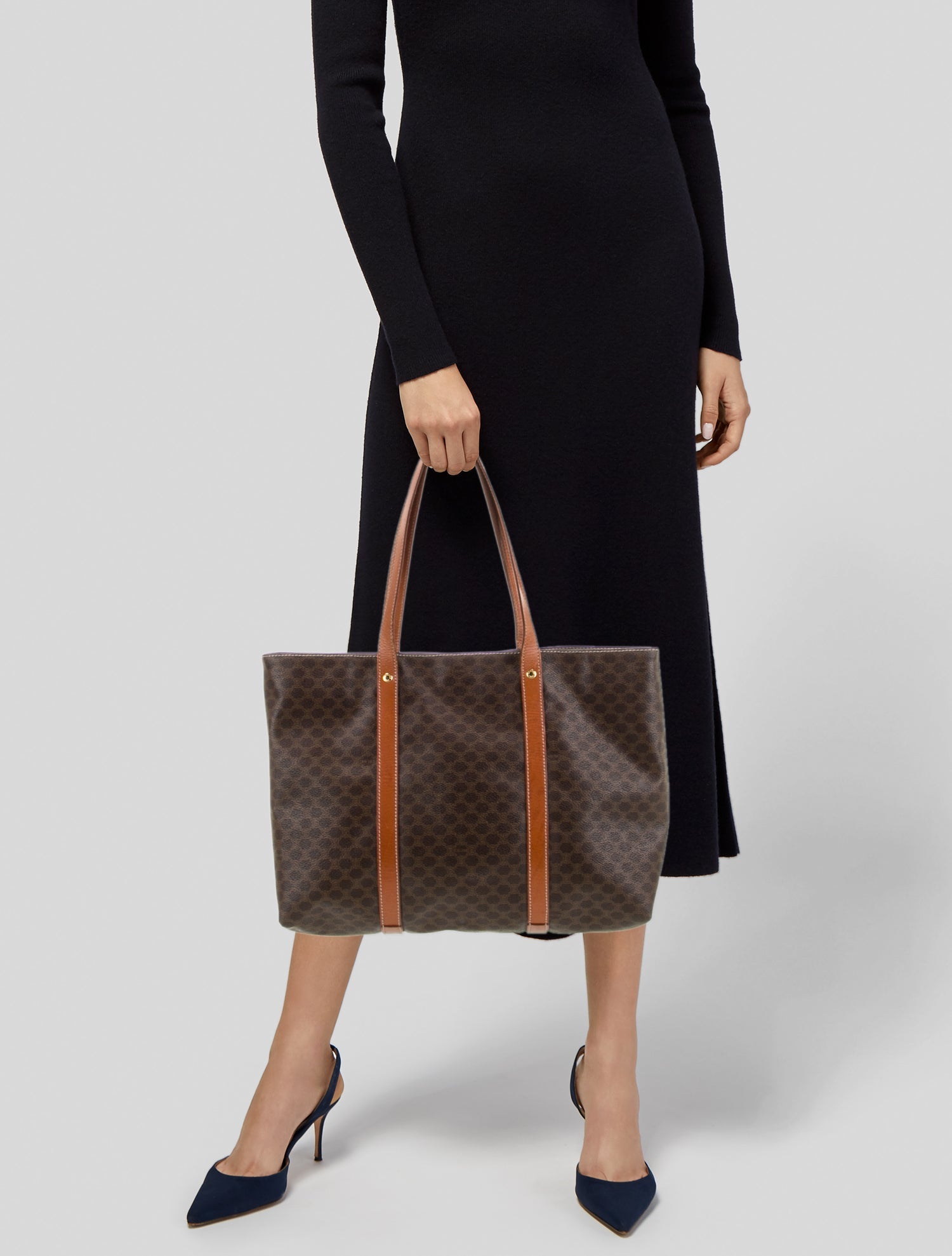 Celine Macadam Tote Vintage