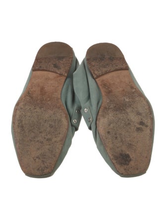 Celine Suede Studded Accents Moccasins