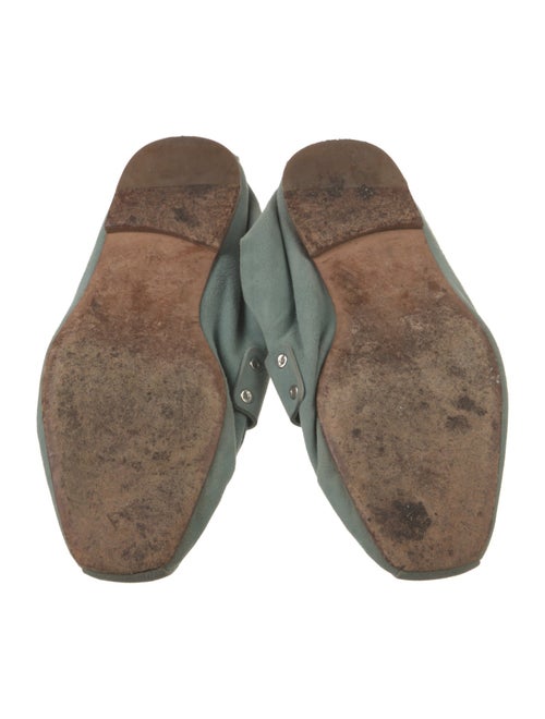 Celine Suede Studded Accents Moccasins