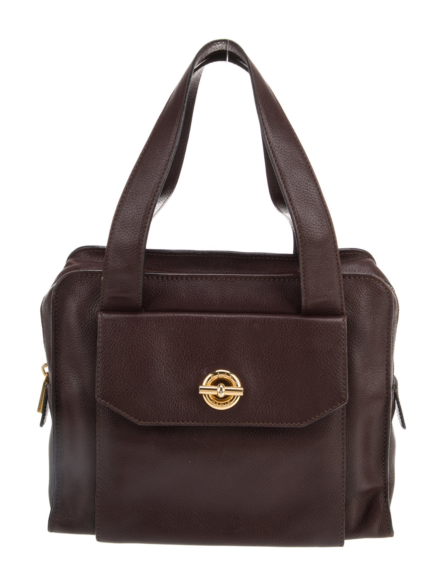 Celine Leather Top Handle Bag Vintage