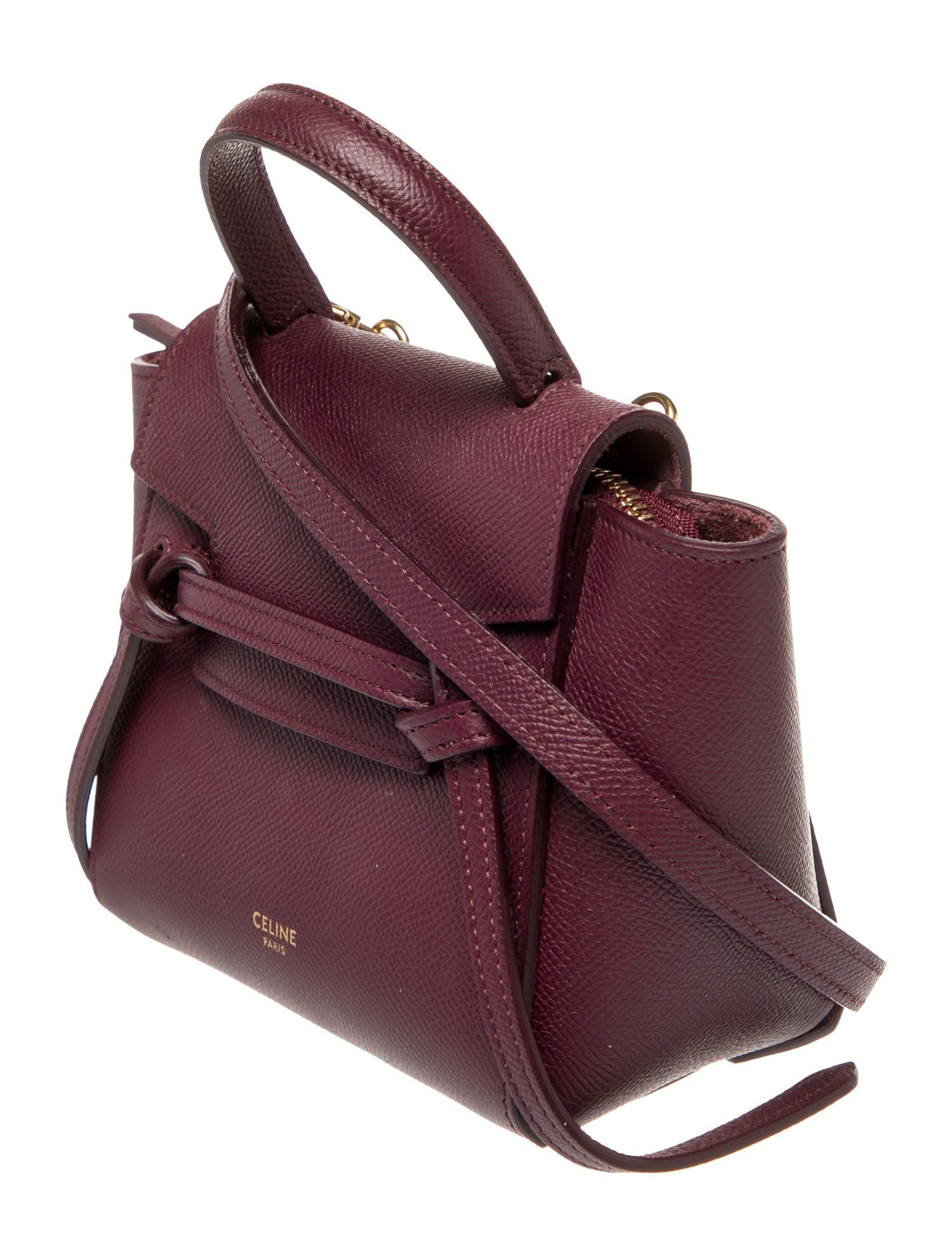 Celine Leather Belt Bag Pico