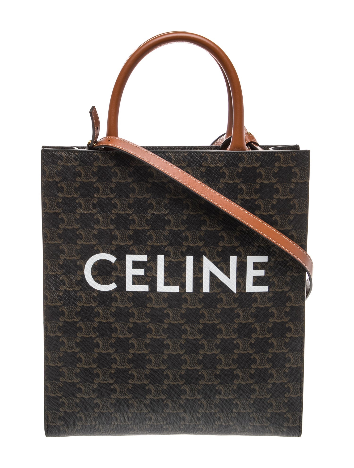 Celine Triomphe Vertical Cabas Small
