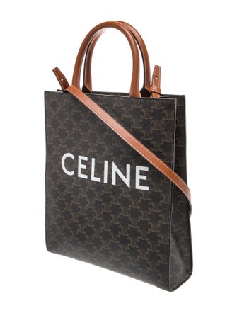 Celine Triomphe Vertical Cabas Small
