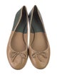 Celine Leather Colorblock Pattern Ballet Flats