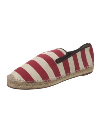 Celine Canvas Striped Espadrilles