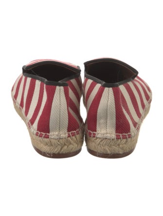 Celine Canvas Striped Espadrilles
