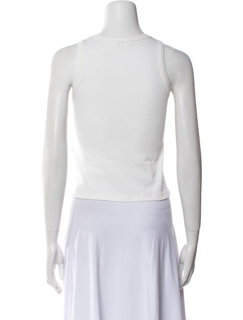 Celine Crew Neck Sleeveless Top