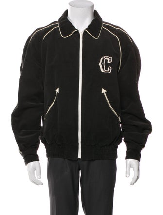 Celine Graphic Print Bomber Jacket