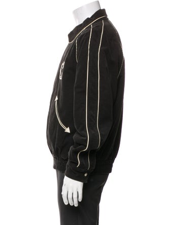 Celine Graphic Print Bomber Jacket