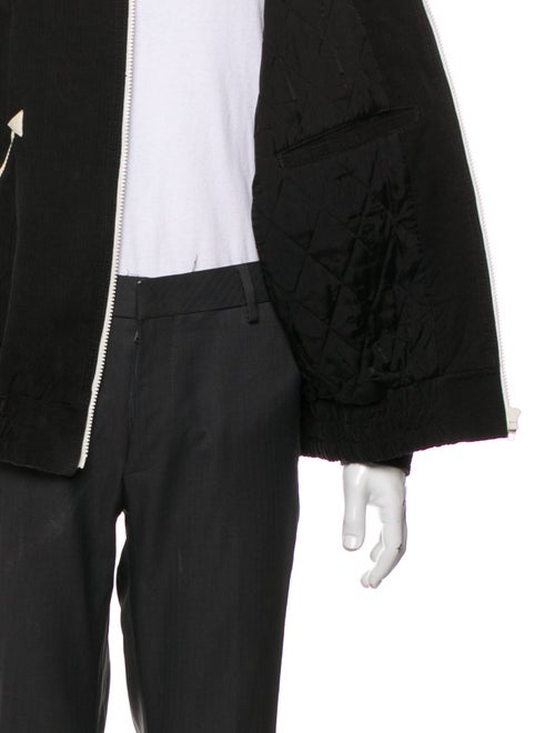 Celine Graphic Print Bomber Jacket