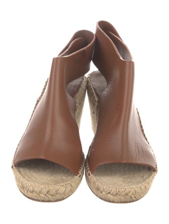 Celine Leather Espadrilles