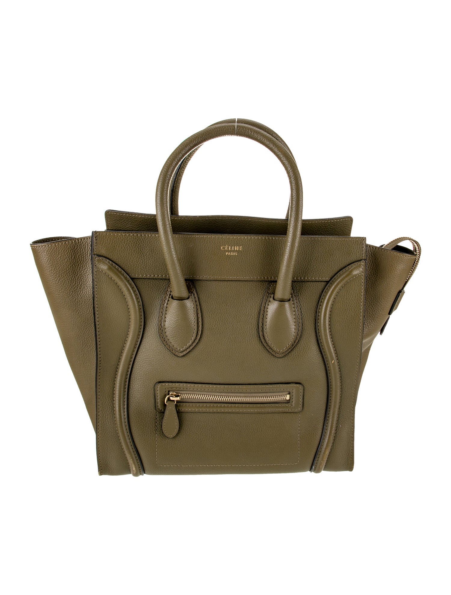 Celine Leather Luggage Mini
