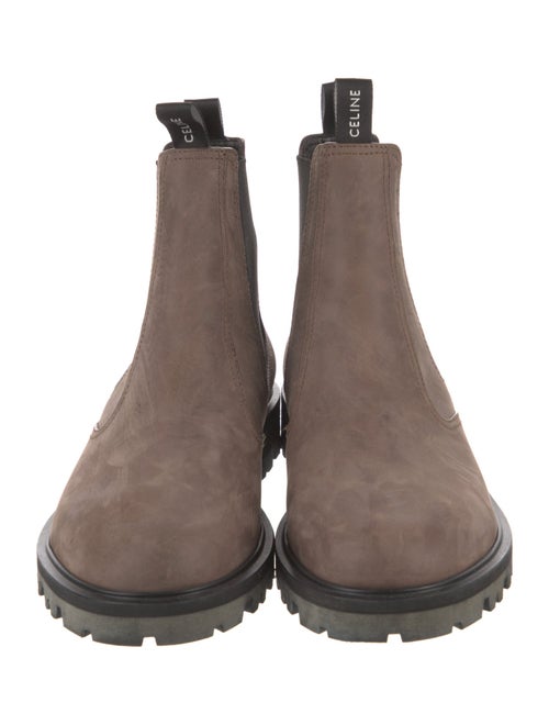 Celine 2021 Nubuck Chelsea Boots