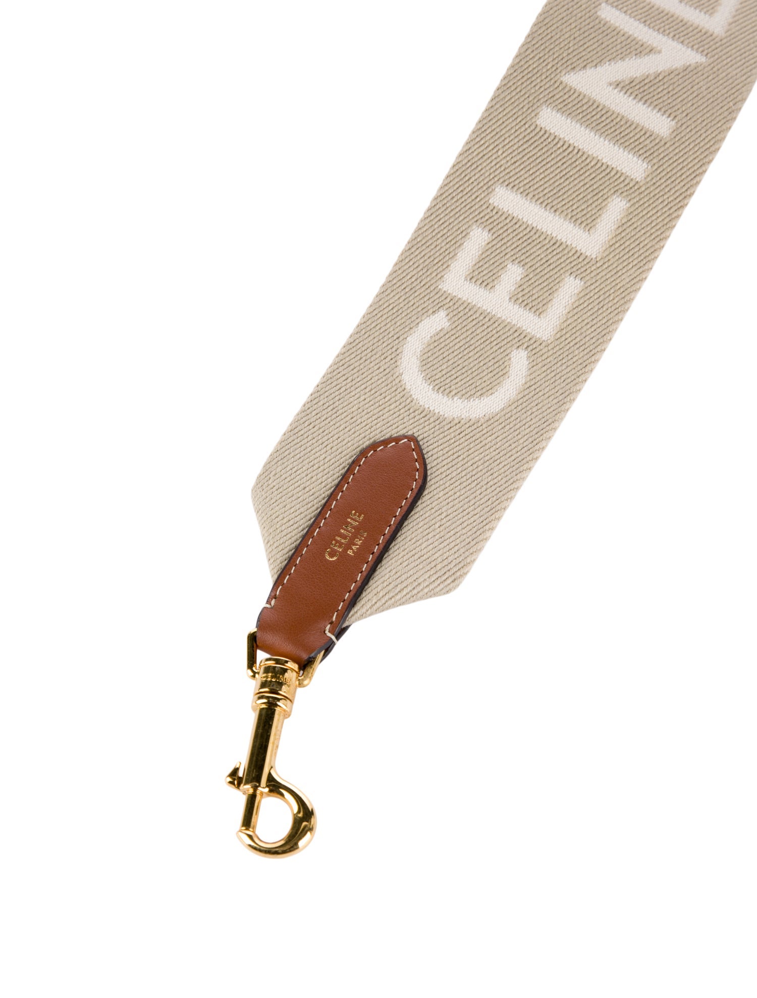Celine Celine Neutral Canvas Bag Strap