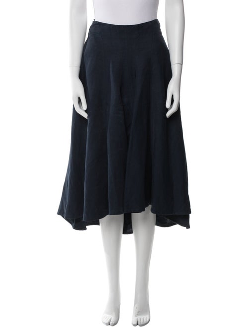Celine Linen Midi Length Skirt