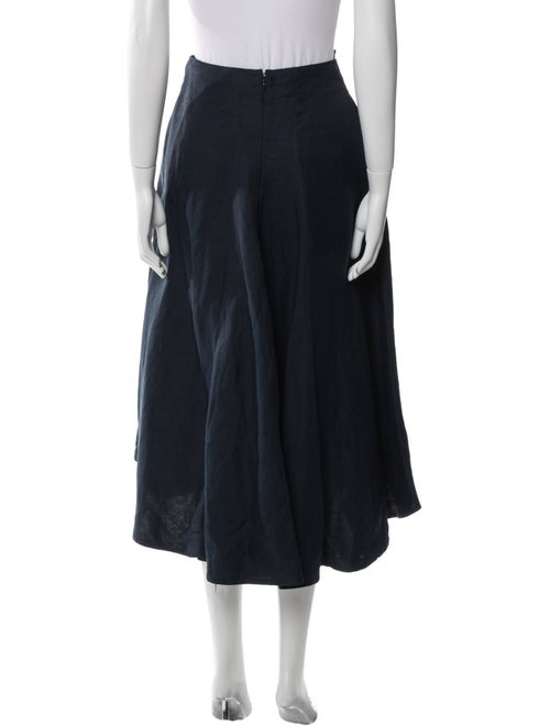 Celine Linen Midi Length Skirt