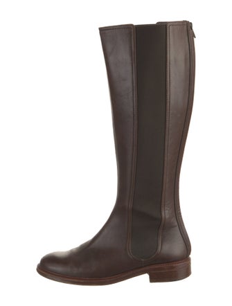 Celine Leather Riding Boots