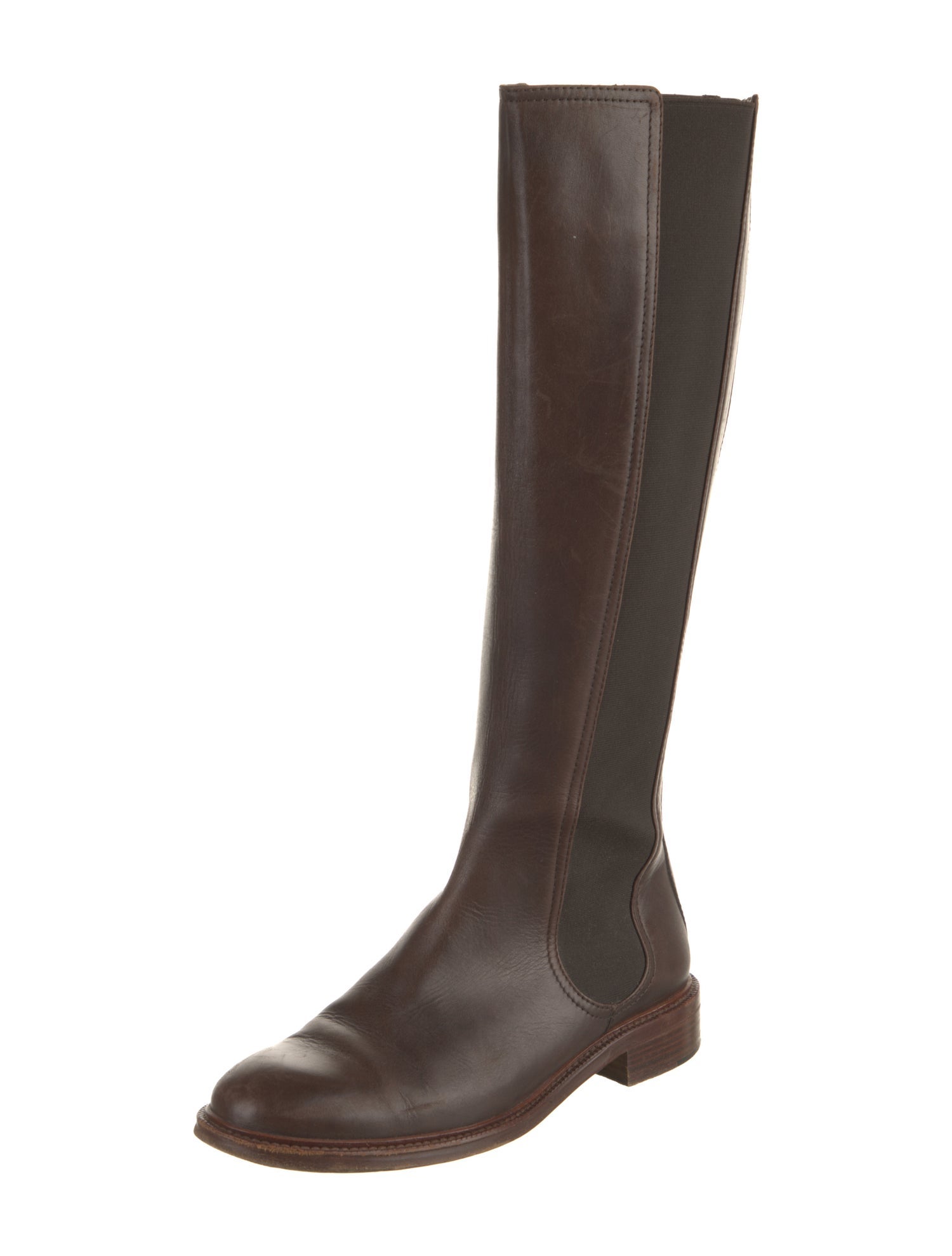 Celine Leather Riding Boots