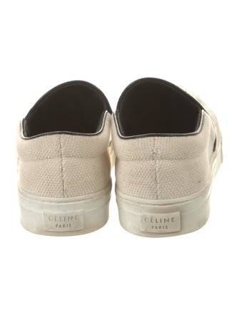 Celine Canvas Flats