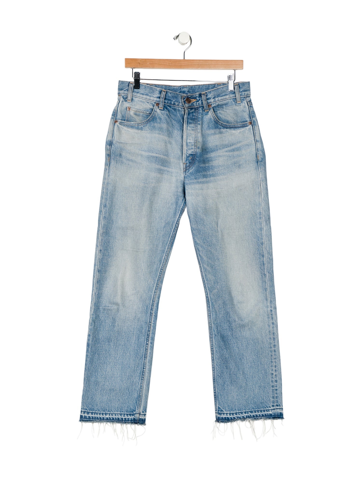 Celine High-Rise Wide Leg Jeans