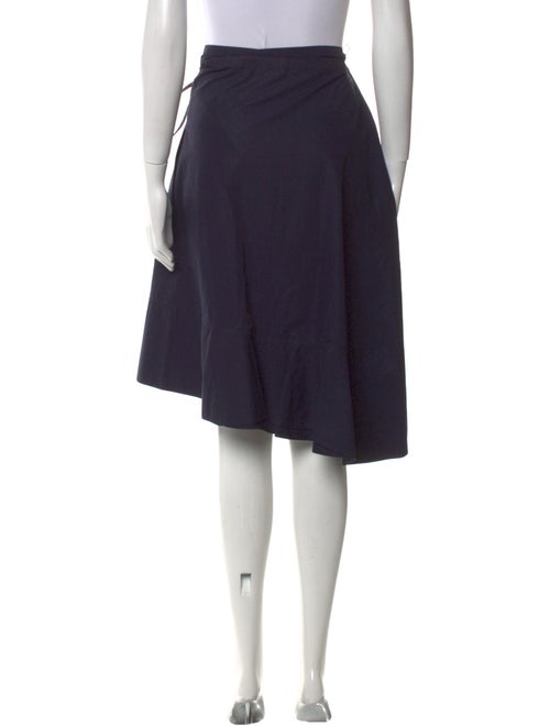 Celine Ruffle Embellishment Knee-Length Skirt