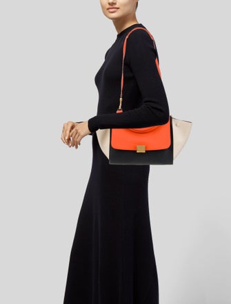 Celine Leather Trapeze Small